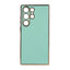 Galaxy S23 Ultra Kılıf Zore Bark Kapak Açık Yeşil