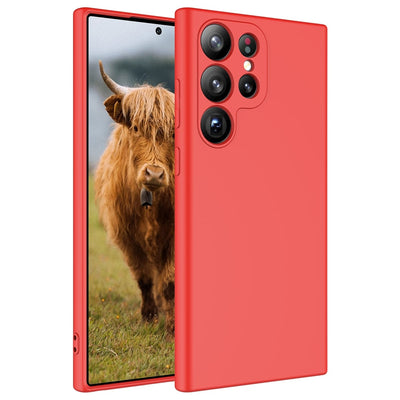 Galaxy S23 Ultra Kılıf Zore Mara Lansman Kapak Kırmızı