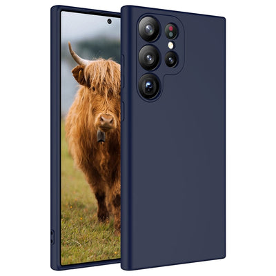 Galaxy S23 Ultra Kılıf Zore Mara Lansman Kapak Lacivert