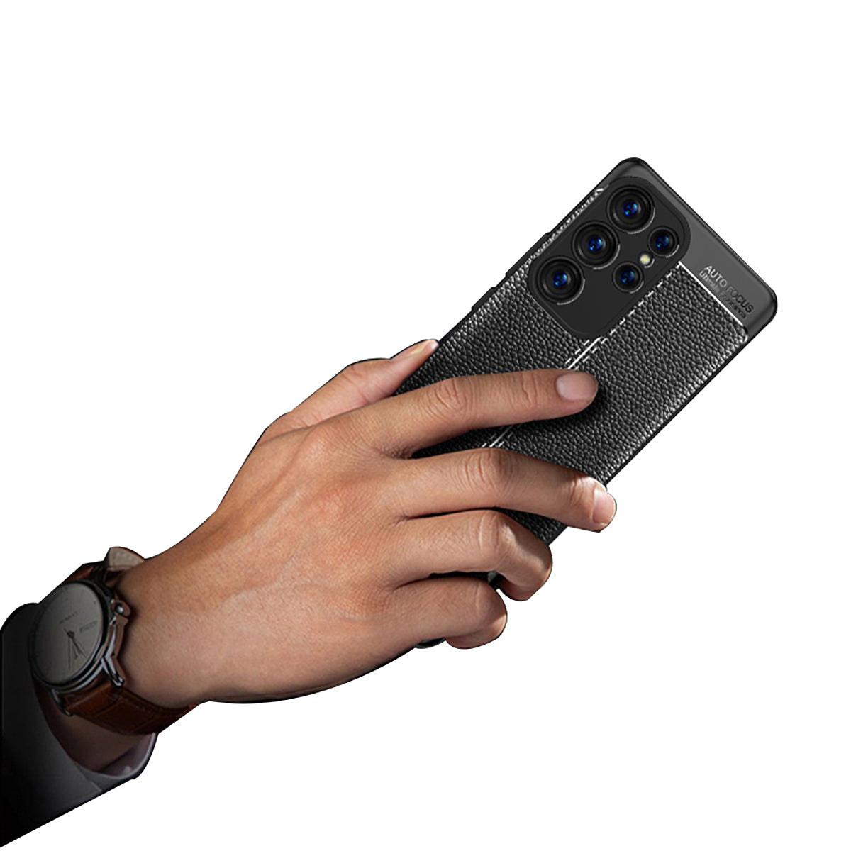 Galaxy S23 Ultra Kılıf Zore Niss Silikon Kapak Siyah