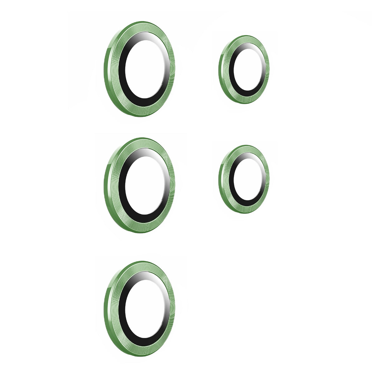 Galaxy S23 Ultra Zore Kamera Lens Koruyucu Cam Filmi Yeşil