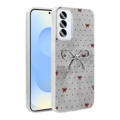 Galaxy S24 FE Kılıf Kamera Korumalı Figürlü Zore Ponti Silikon Kapak Açık Mavi