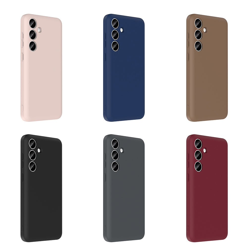 Galaxy S24 FE Kılıf Kamera Korumalı Kartlık Hazneli Zore Vitra Kapak Pembe