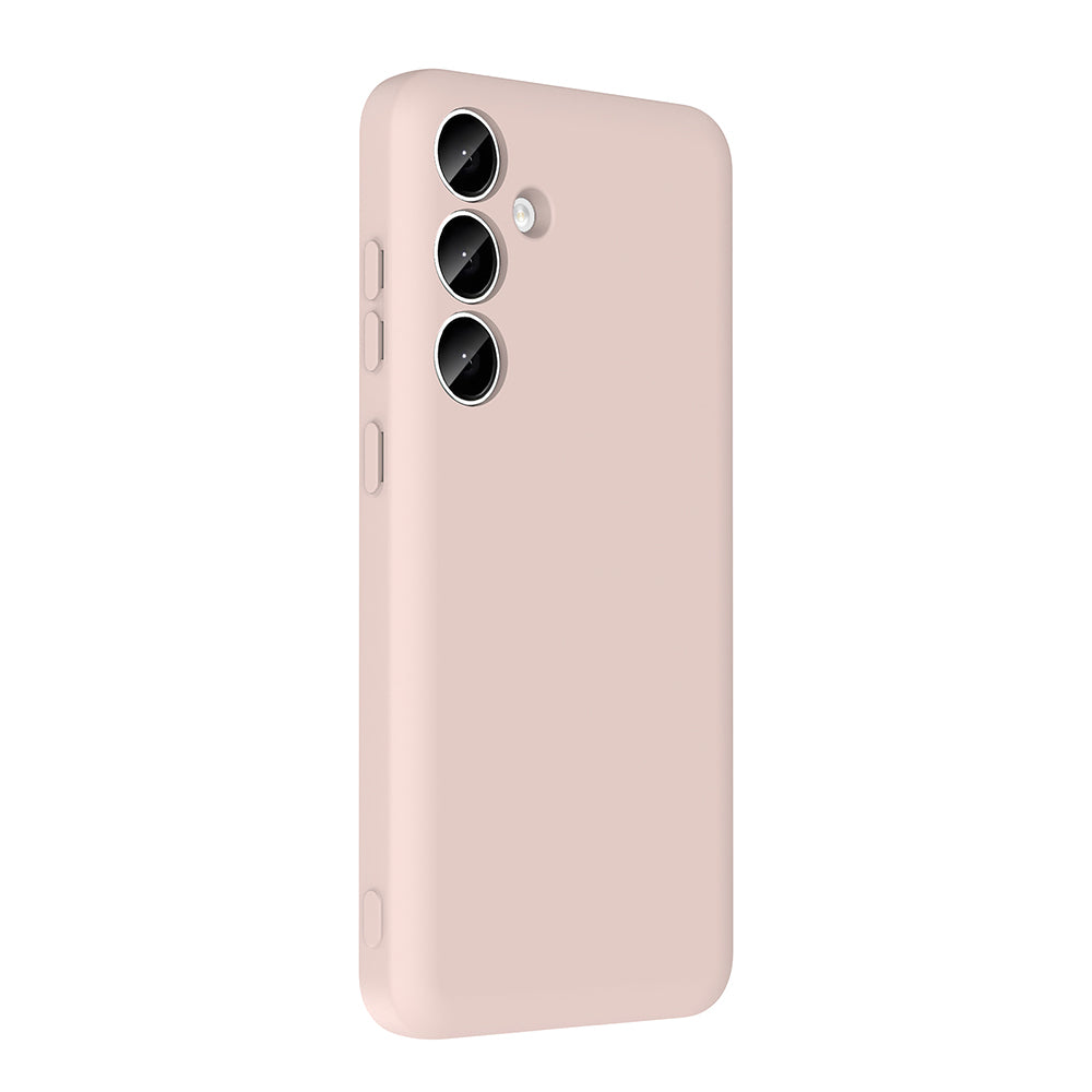 Galaxy S24 FE Kılıf Kamera Korumalı Kartlık Hazneli Zore Vitra Kapak Pembe