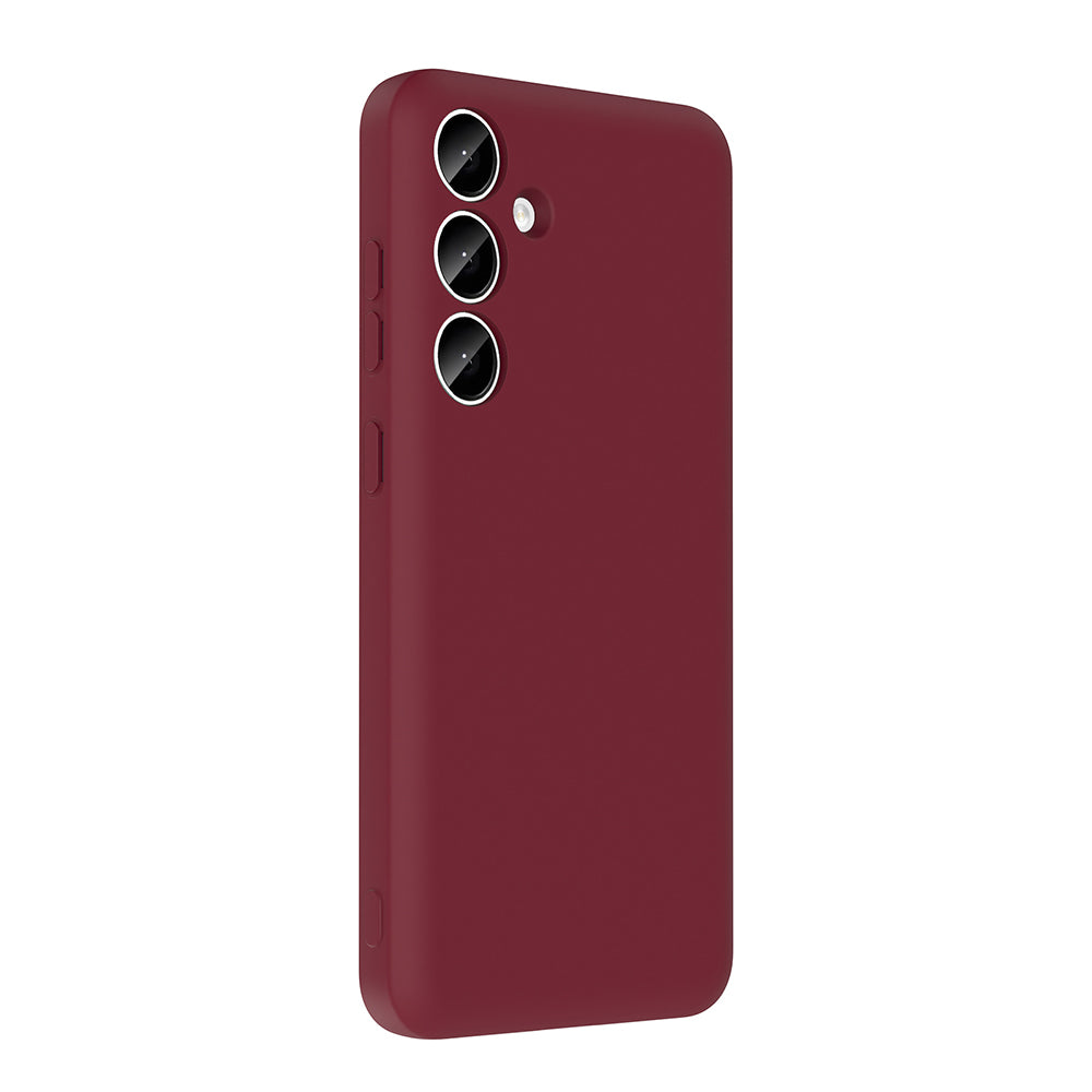 Galaxy S24 FE Kılıf Kamera Korumalı Kartlık Hazneli Zore Vitra Kapak Lacivert