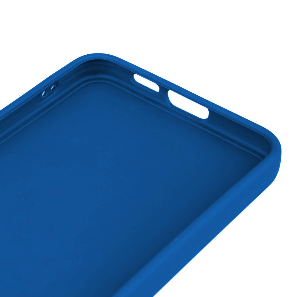 Galaxy S24 FE Kılıf Zore Biye Silikon Lacivert