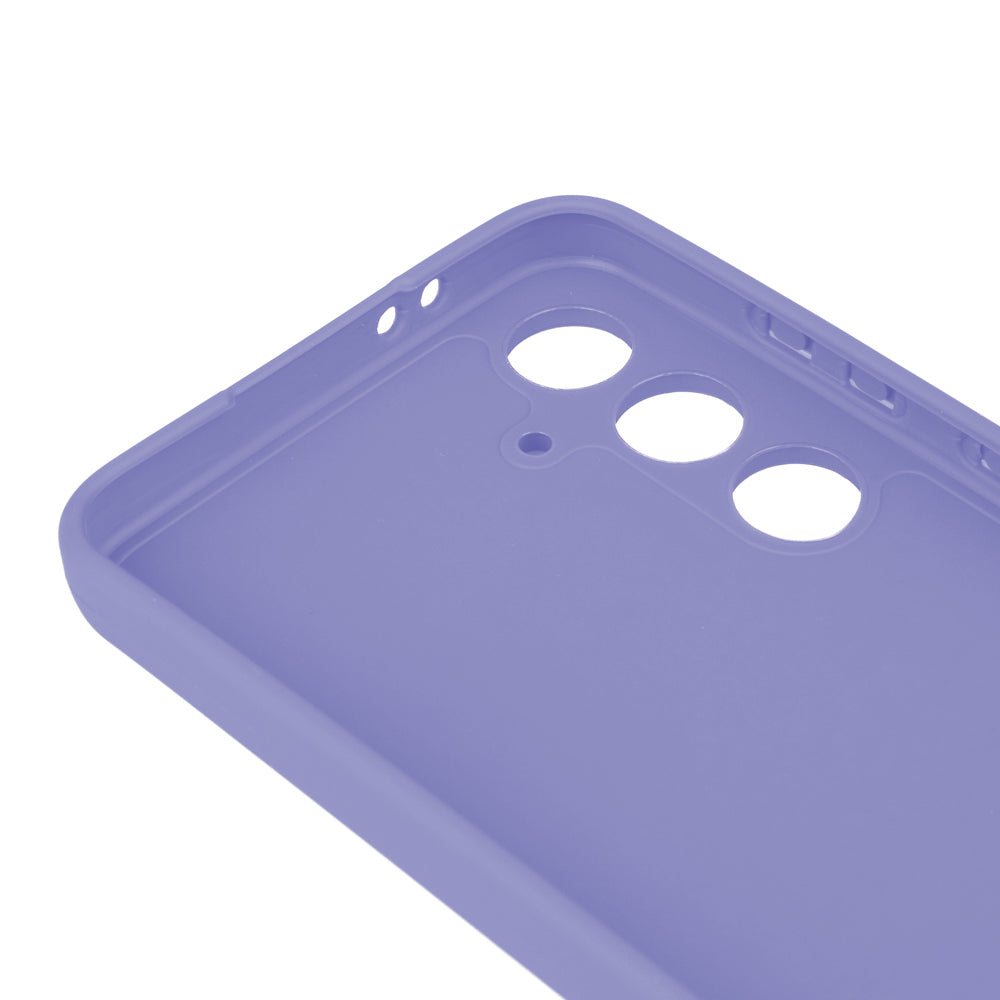 Galaxy S24 FE Kılıf Zore Biye Silikon Lacivert