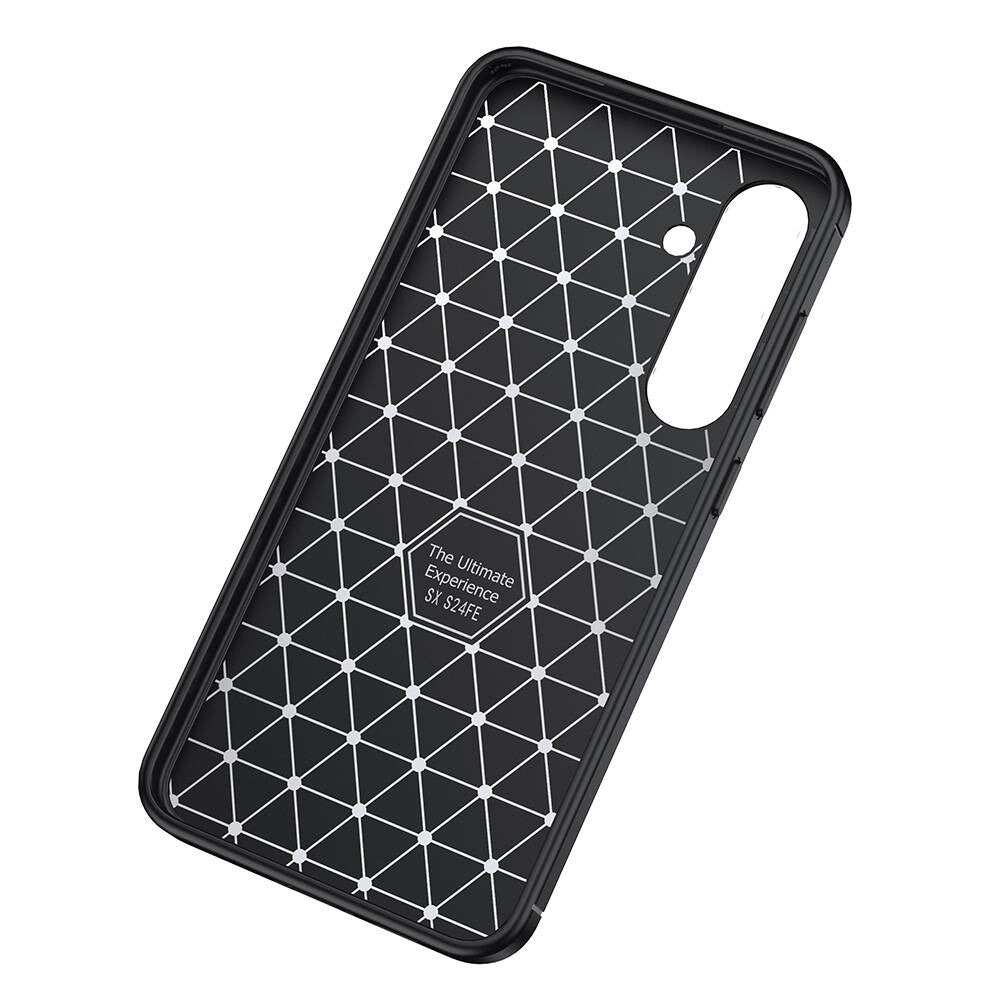 Galaxy S24 FE Kılıf Zore Negro Silikon Kapak Lacivert