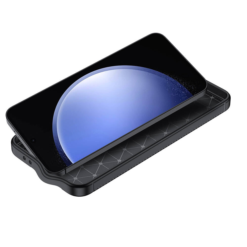Galaxy S24 FE Kılıf Zore Negro Silikon Kapak Lacivert