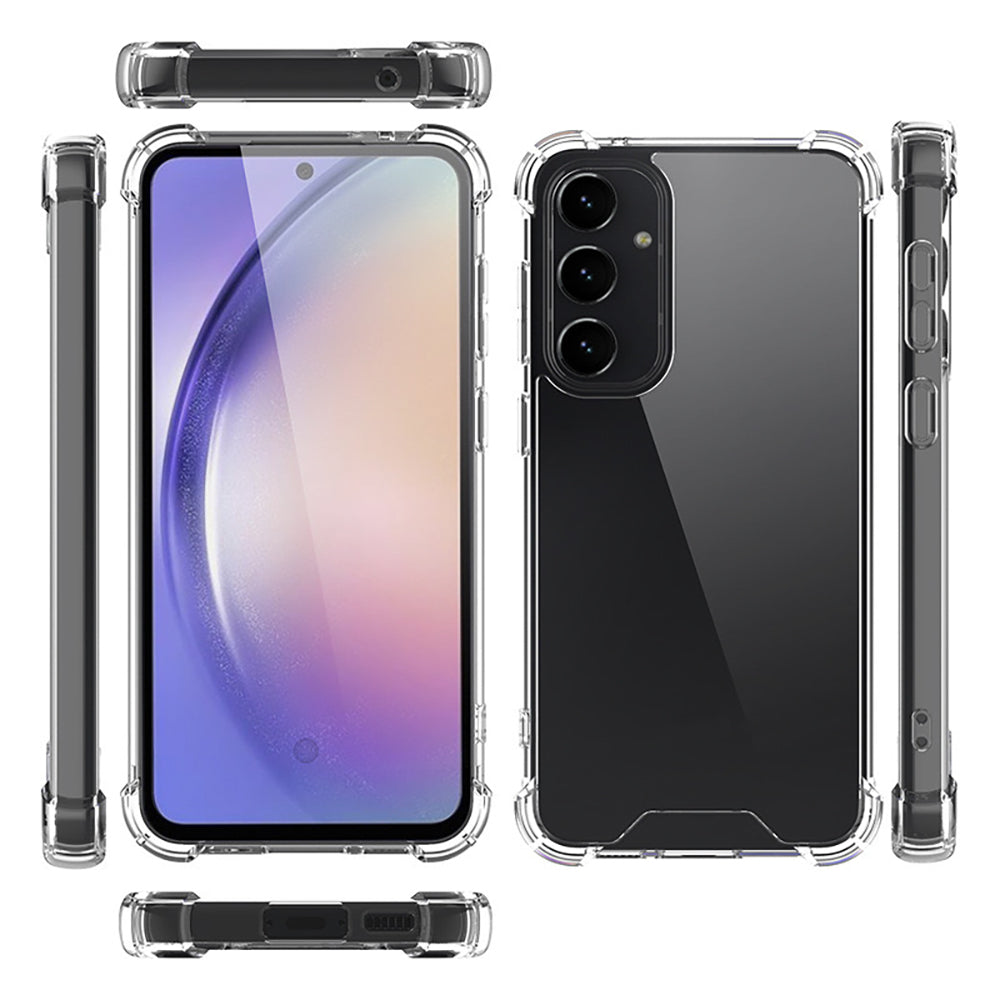 Galaxy S24 FE Kılıf Zore Nitro Anti Shock Silikon Şeffaf