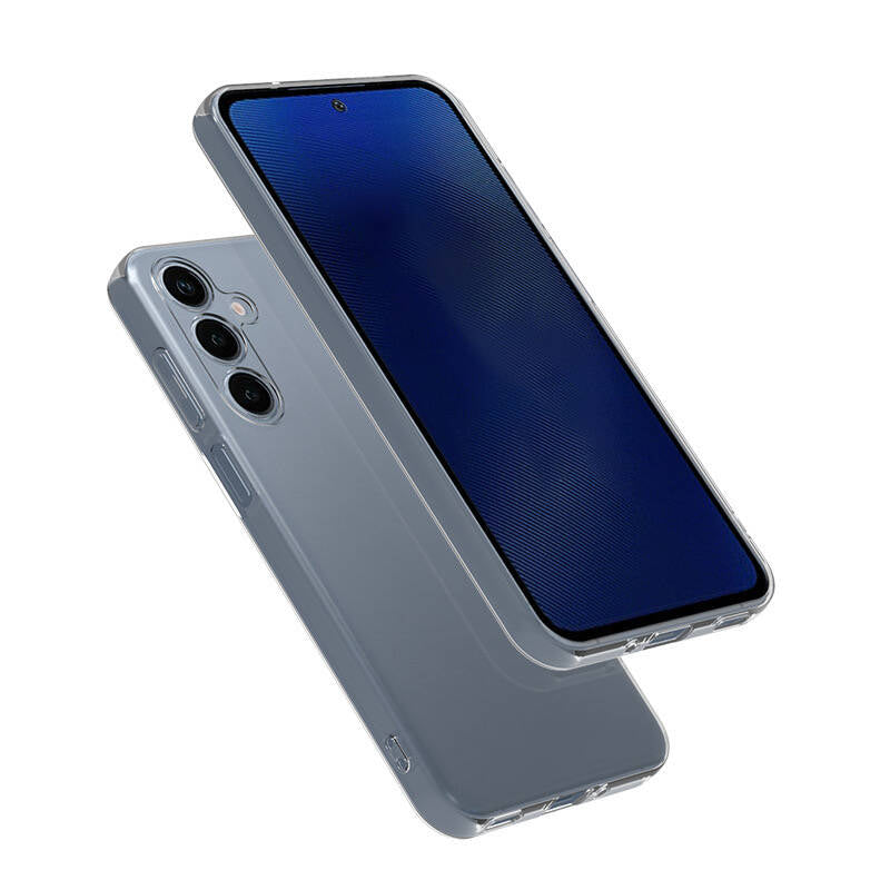 Galaxy S24 FE Kılıf Zore Süper Silikon Kapak Şeffaf