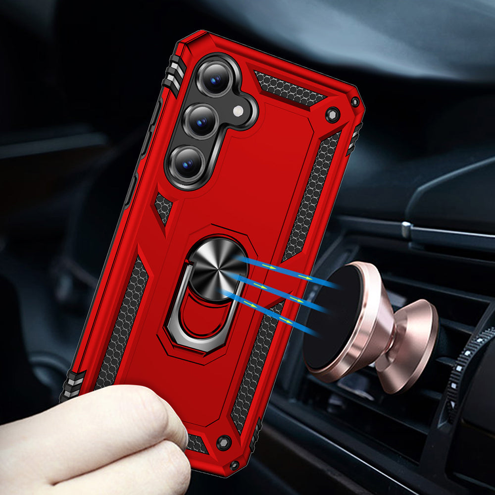 Galaxy S24 FE Kılıf Zore Vega Kapak Siyah