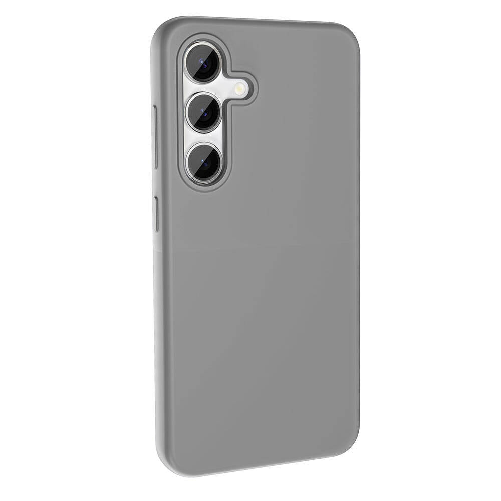 Galaxy S24 Kılıf M-safe Şarj Özellikli Sıvı Teknolojili Silinebilir Sert Zore Kivi Kapak Kırmızı