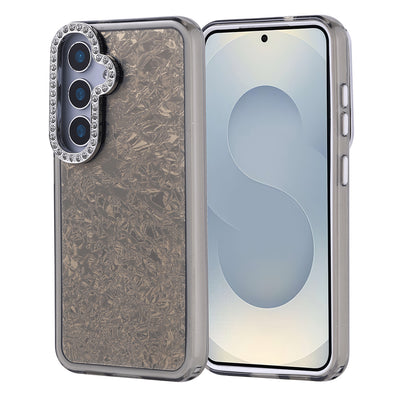 Galaxy S24 Kılıf Taşlı Tasarımlı Zore Kapi Kapak Pembe