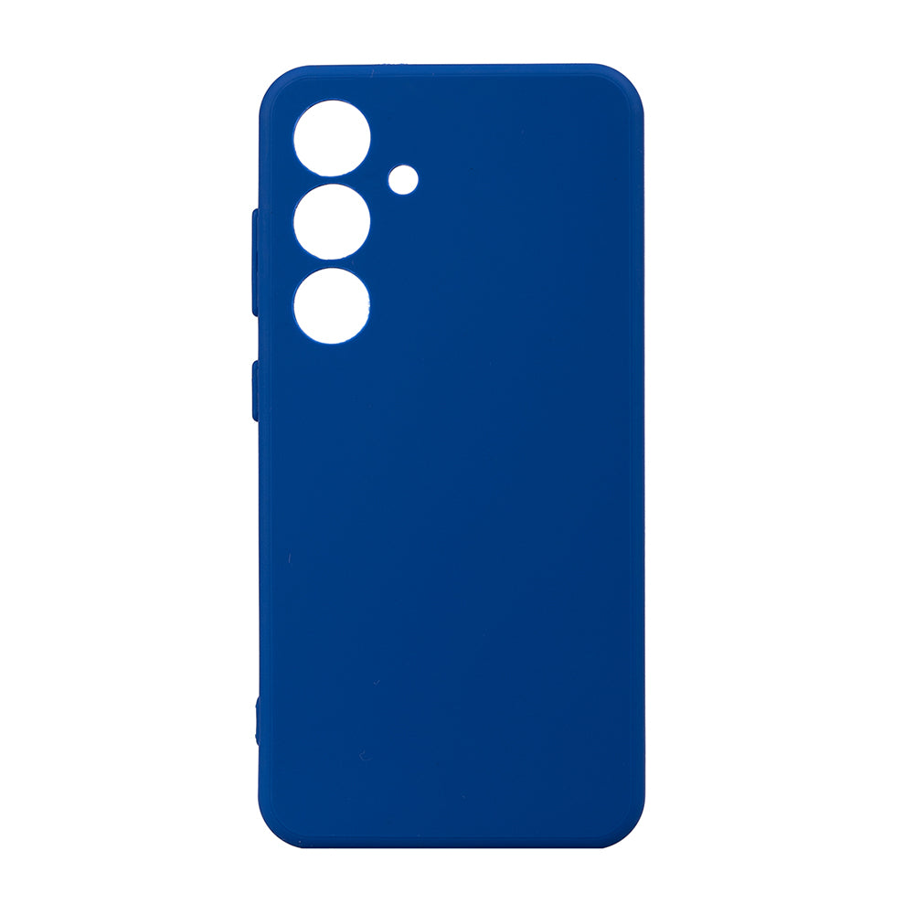 Galaxy S24 Kılıf Zore Biye Silikon Lacivert