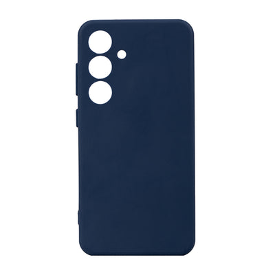 Galaxy S24 Kılıf Zore Biye Silikon Lacivert
