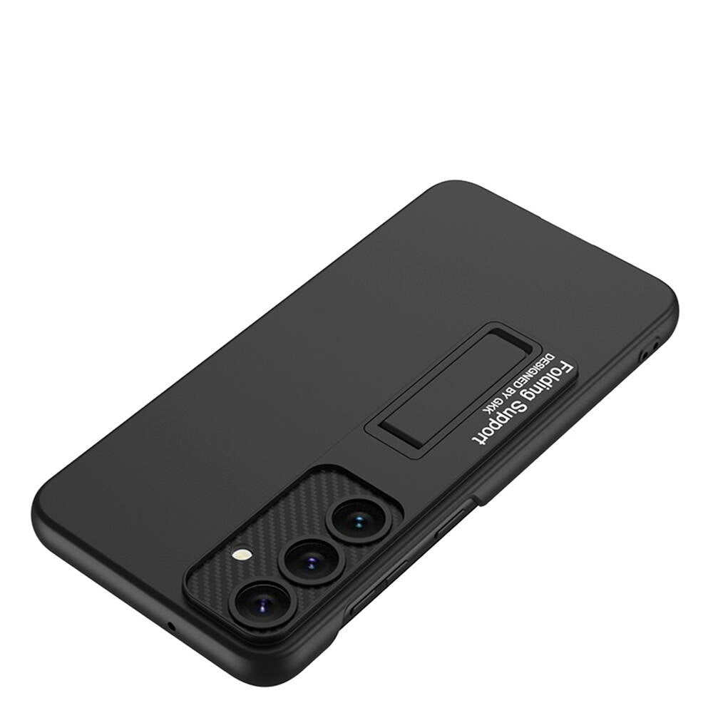 Galaxy S24 Kılıf Zore Standlı Ays Kapak Mürdüm