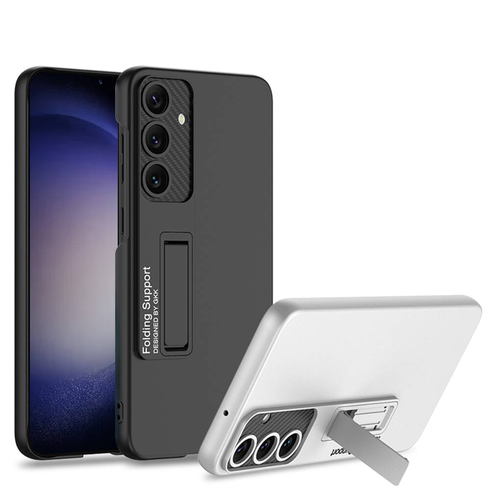 Galaxy S24 Kılıf Zore Standlı Ays Kapak Yeşil