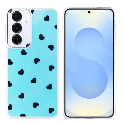 Galaxy S24 Plus Kılıf Airbag Tasarımlı Zore Hadra Kapak Kalp