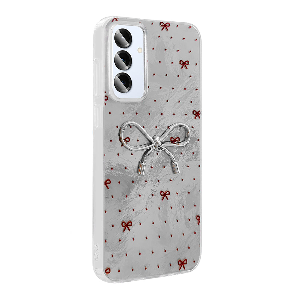 Galaxy S24 Plus Kılıf Kamera Korumalı Figürlü Zore Ponti Silikon Kapak Açık Pembe