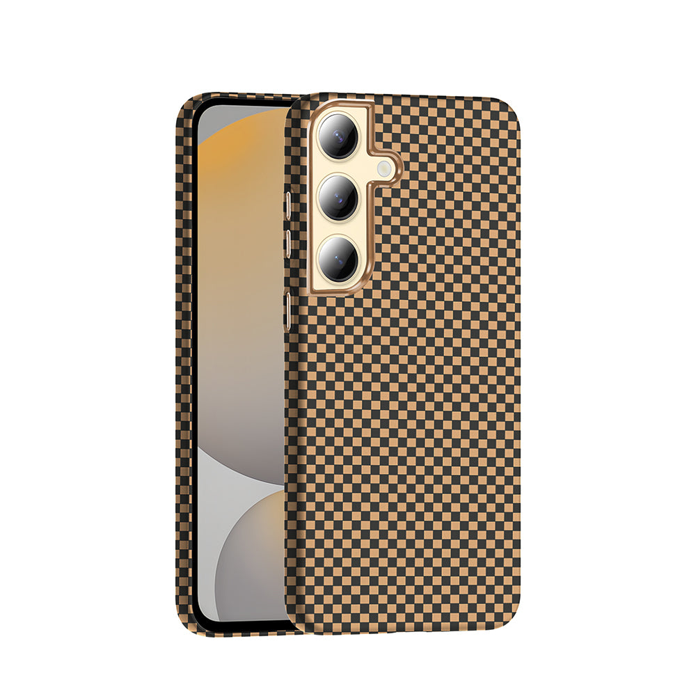 Galaxy S24 Plus Kılıf M-safe Şarj Özellikli Karbon Fiber Görünümlü Zore Gros Kapak
