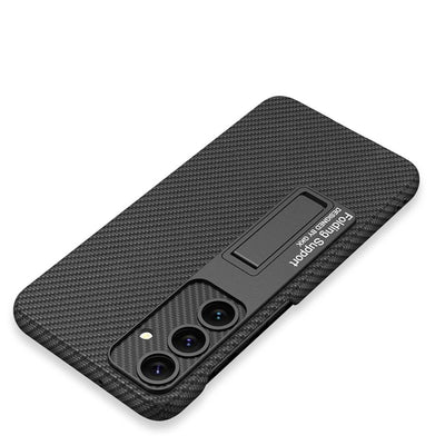 Galaxy S24 Plus Kılıf Zore Kıpta Standlı Kapak Siyah