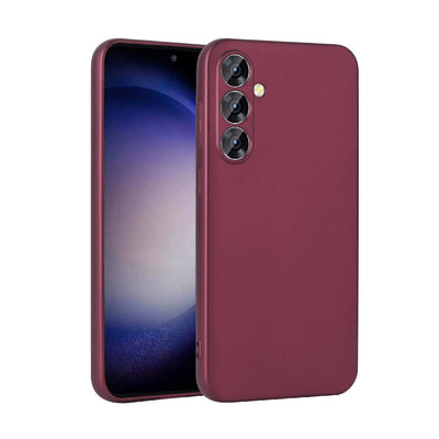 Galaxy S24 Plus Kılıf Zore Premier Silikon Kapak Rose Gold