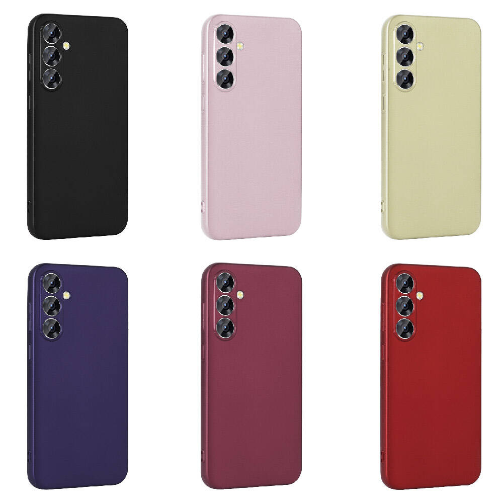 Galaxy S24 Plus Kılıf Zore Premier Silikon Kapak Mürdüm