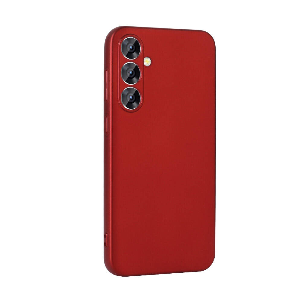 Galaxy S24 Plus Kılıf Zore Premier Silikon Kapak Mürdüm
