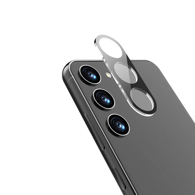Galaxy S24 Plus Zore 3D Kamera Camı Siyah