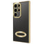 Galaxy S24 Ultra Kılıf Kamera Korumalı Logo Gösteren Zore Omega Kapak Gold