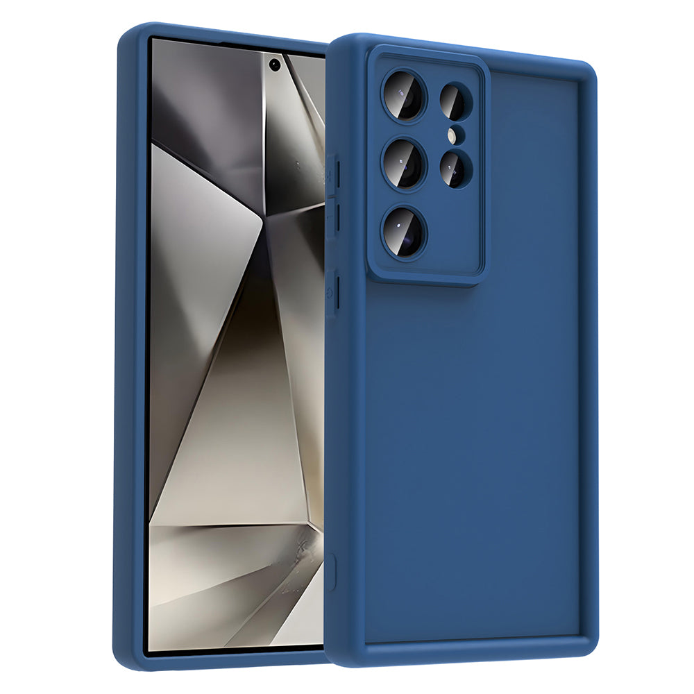 Galaxy S24 Ultra Kılıf Kamera Korumalı Zore Ananas Kapak Koyu Yeşil