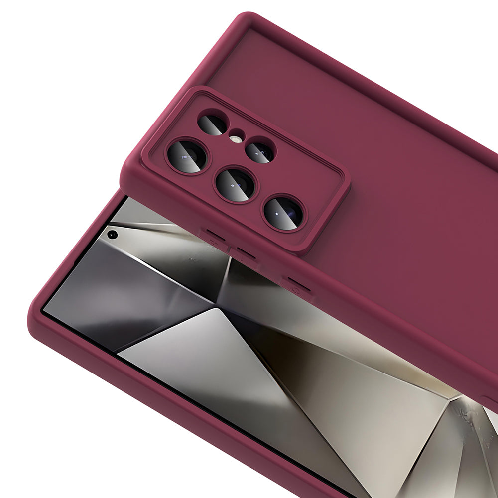 Galaxy S24 Ultra Kılıf Kamera Korumalı Zore Ananas Kapak Koyu Yeşil