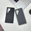 Galaxy S24 Ultra Kılıf M-safe Şarj Özellikli Karbon Fiber Görünümlü Zore Troy Kapak Gümüş