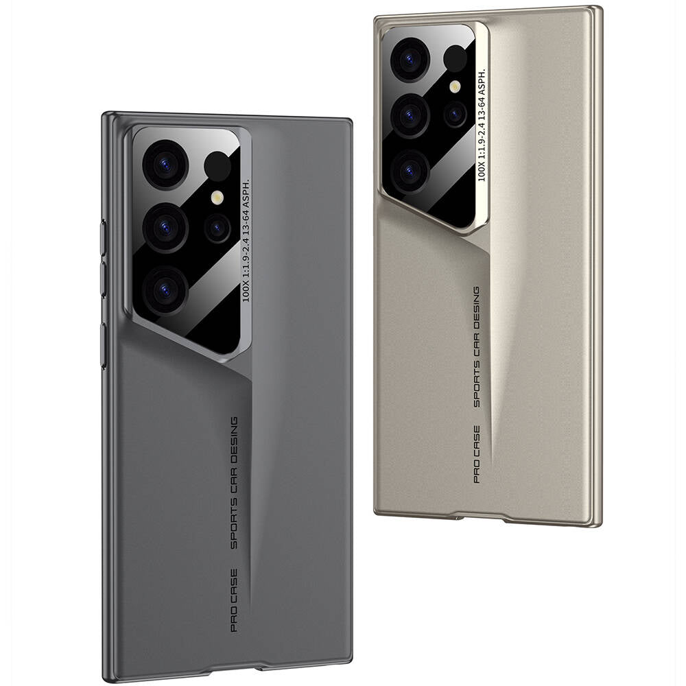 Galaxy S24 Ultra Kılıf Ultra İnce Kamera Korumalı Sert Rubber Zore Procase Kapak Siyah