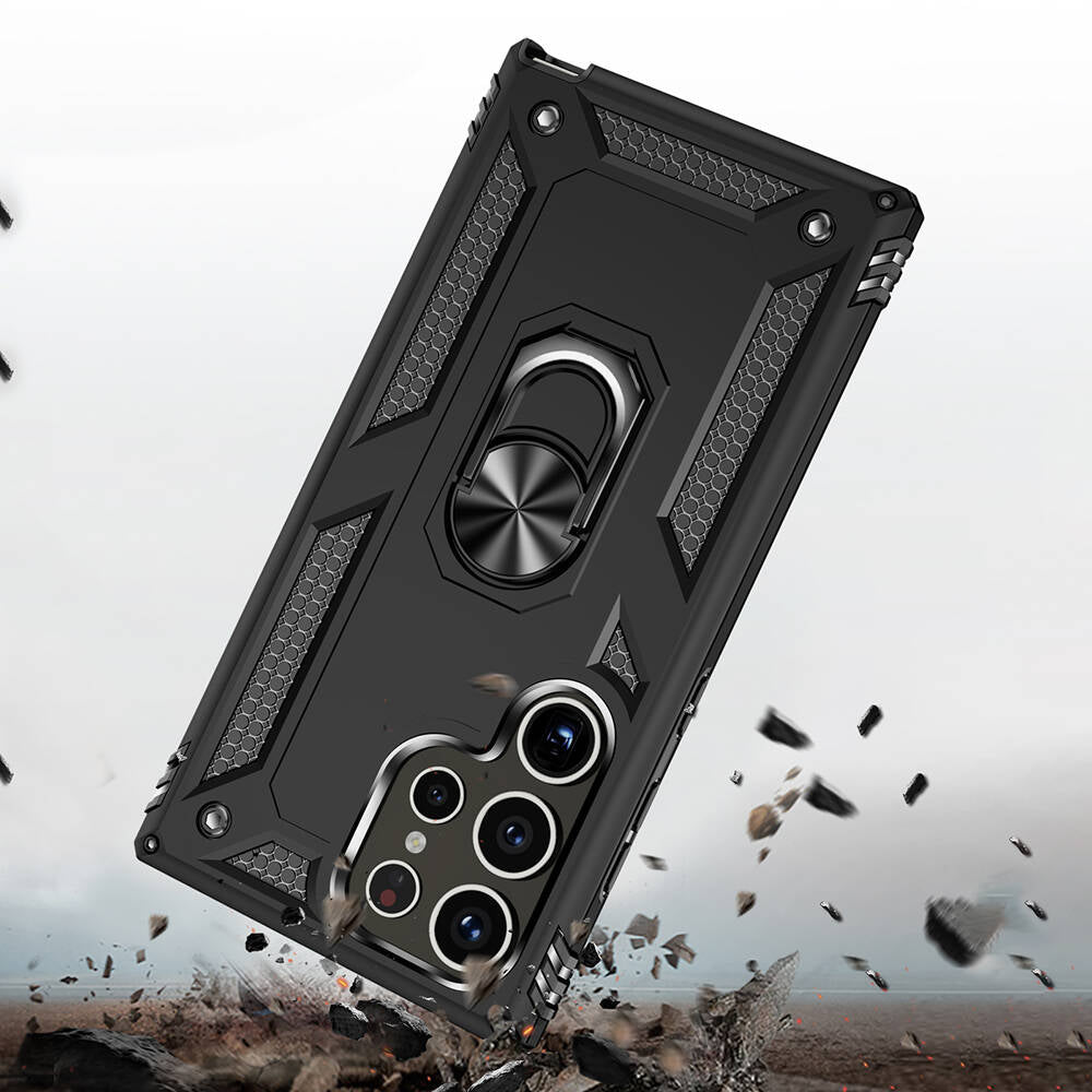 Galaxy S24 Ultra Kılıf Zore Vega Kapak Mavi