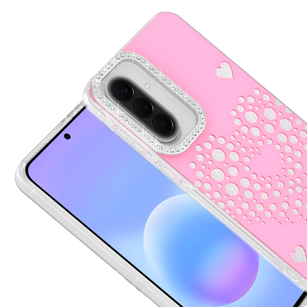Galaxy S25 FE Kılıf Damla Taşlı Zore Rivas Sert PC Kapak