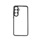 Galaxy S25 FE Kılıf Kamera Korumalı Şeffaf Arka Yüzey Zore New Roll Kapak Siyah