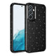 Galaxy S25 FE Kılıf Kamera Korumalı Simli Lüks Zore Koton Kapak Siyah