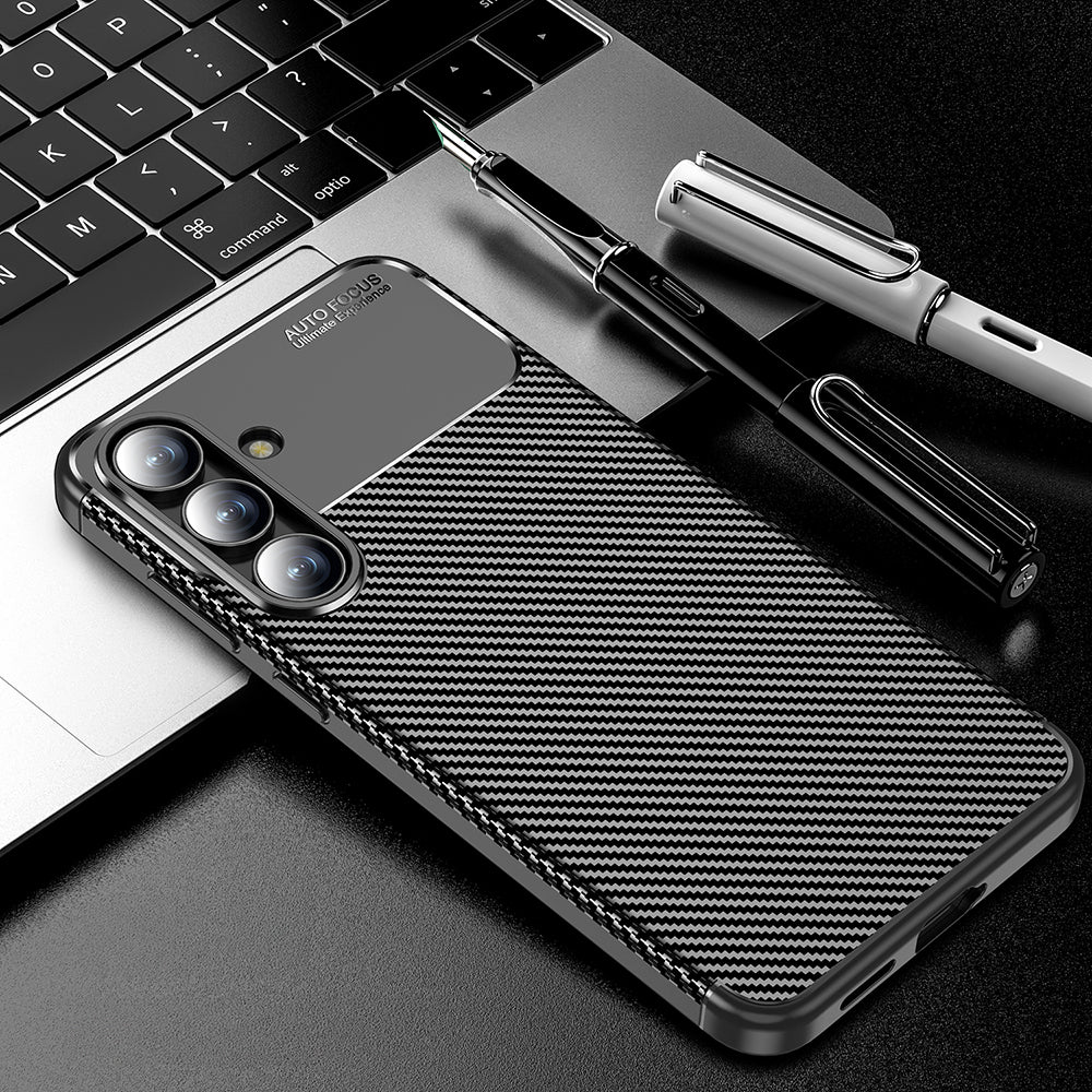 Galaxy S25 FE Kılıf Zore Negro Silikon Kapak Siyah