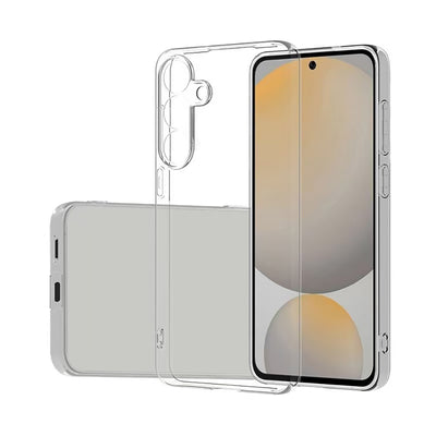 Galaxy S25 FE Kılıf Zore Süper Silikon Kapak Şeffaf