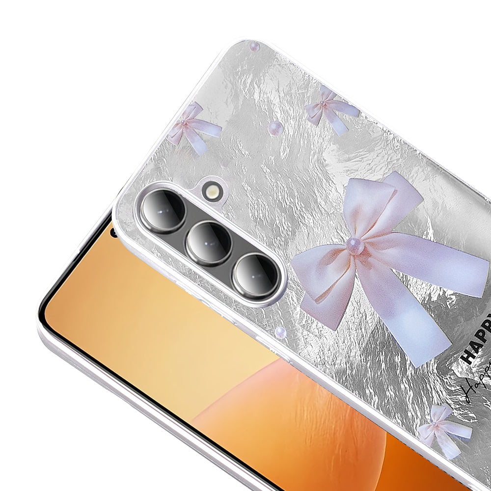 Galaxy S25 Plus Kılıf Desenli Zore Mep Kapak Gri Leopar