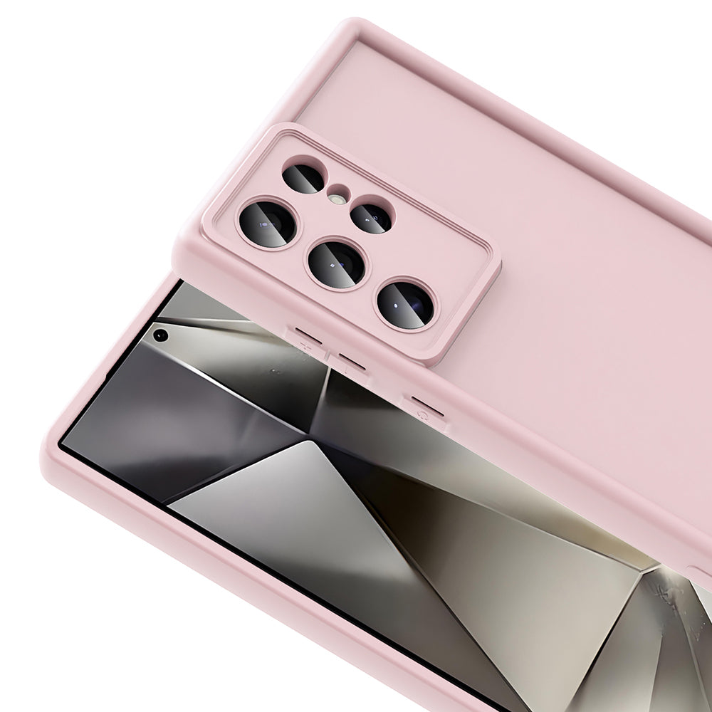 Galaxy S25 Ultra Kılıf Kamera Korumalı Zore Ananas Kapak Mürdüm