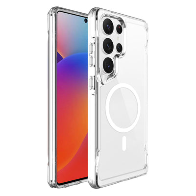 Galaxy S25 Ultra Kılıf Zore M-safe Şarj Özellikli T-Max M-safe Kapak