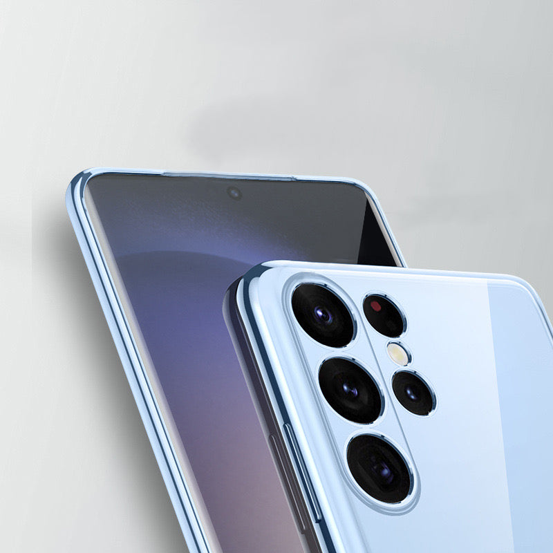 Galaxy S25 Ultra Kılıf Zore Süper Silikon Kapak Şeffaf