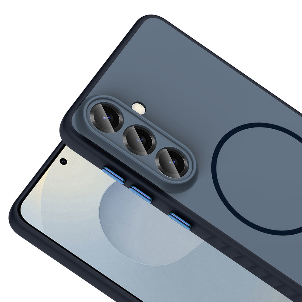 Galaxy S26 Plus Kılıf M-safe Şarj Özellikli Zore Tea Kapak Gold