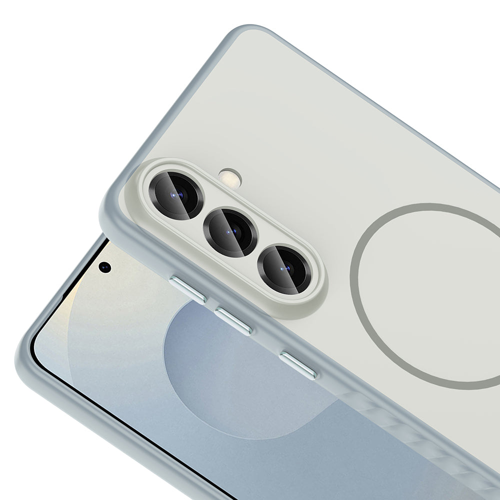 Galaxy S26 Plus Kılıf M-safe Şarj Özellikli Zore Tea Kapak Gold