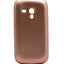 Galaxy S3 Mini Kılıf Zore Premier Silikon Kapak Gold