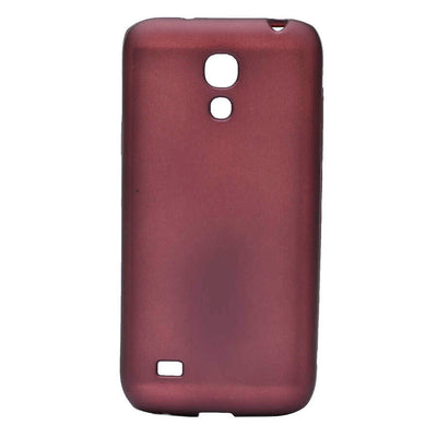 Galaxy S4 Mini Kılıf Zore Premier Silikon Kapak Mürdüm