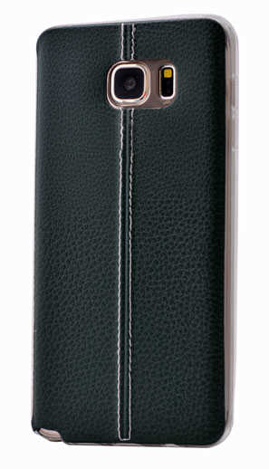 Galaxy S6 Edge Plus Kılıf Zore Epix Silikon Koyu Yeşil